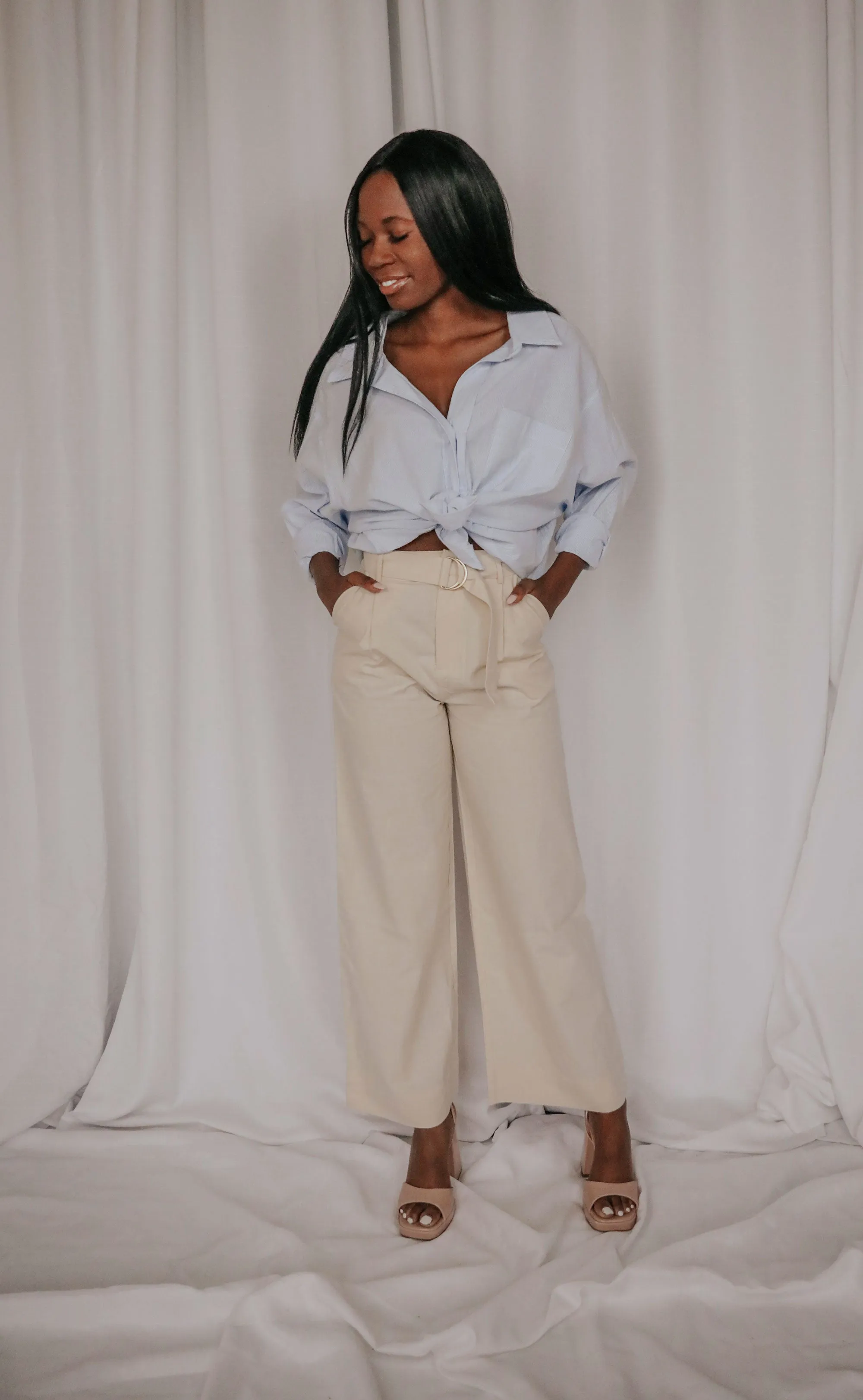 minkpink: haven wide leg pants