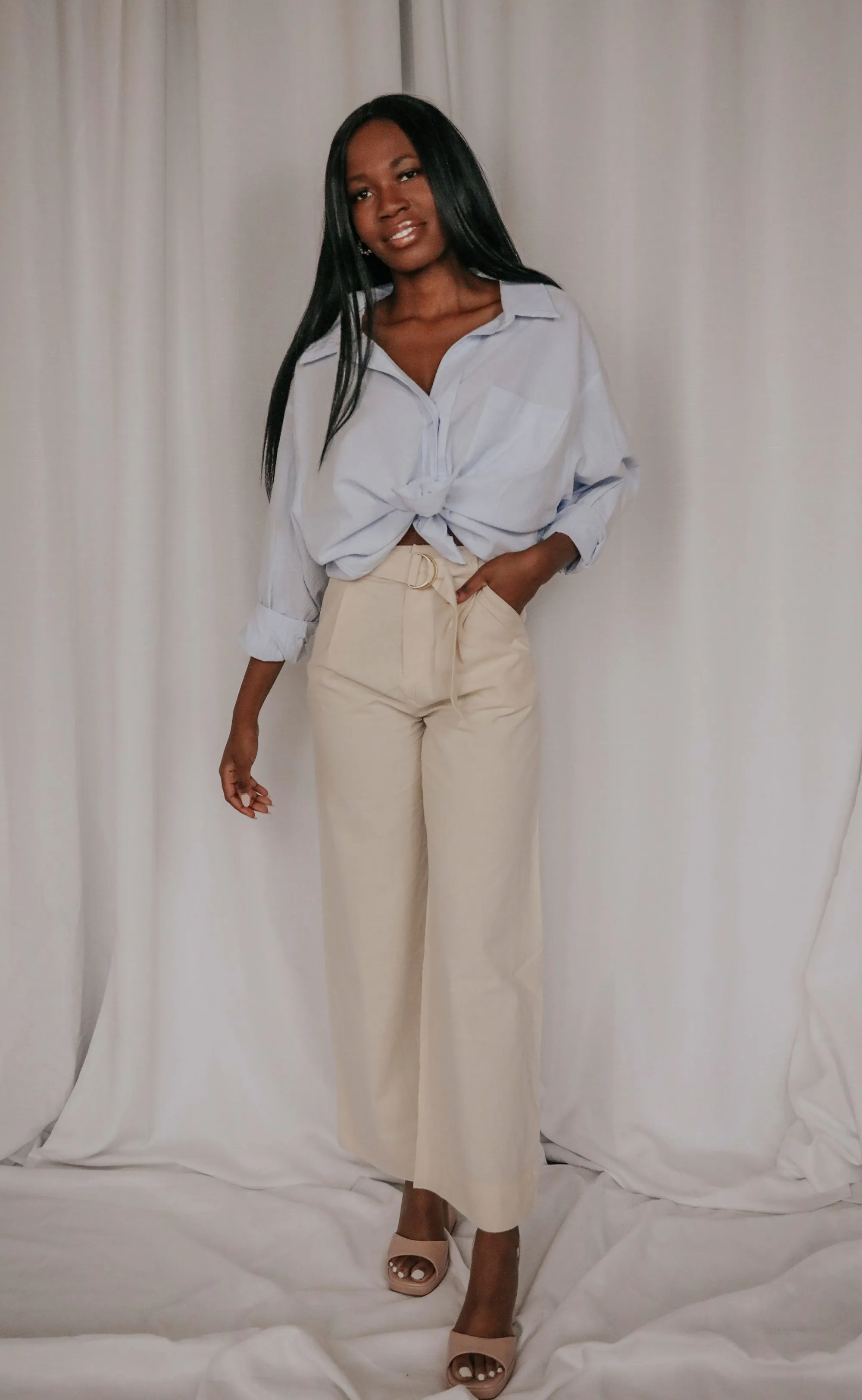 minkpink: haven wide leg pants