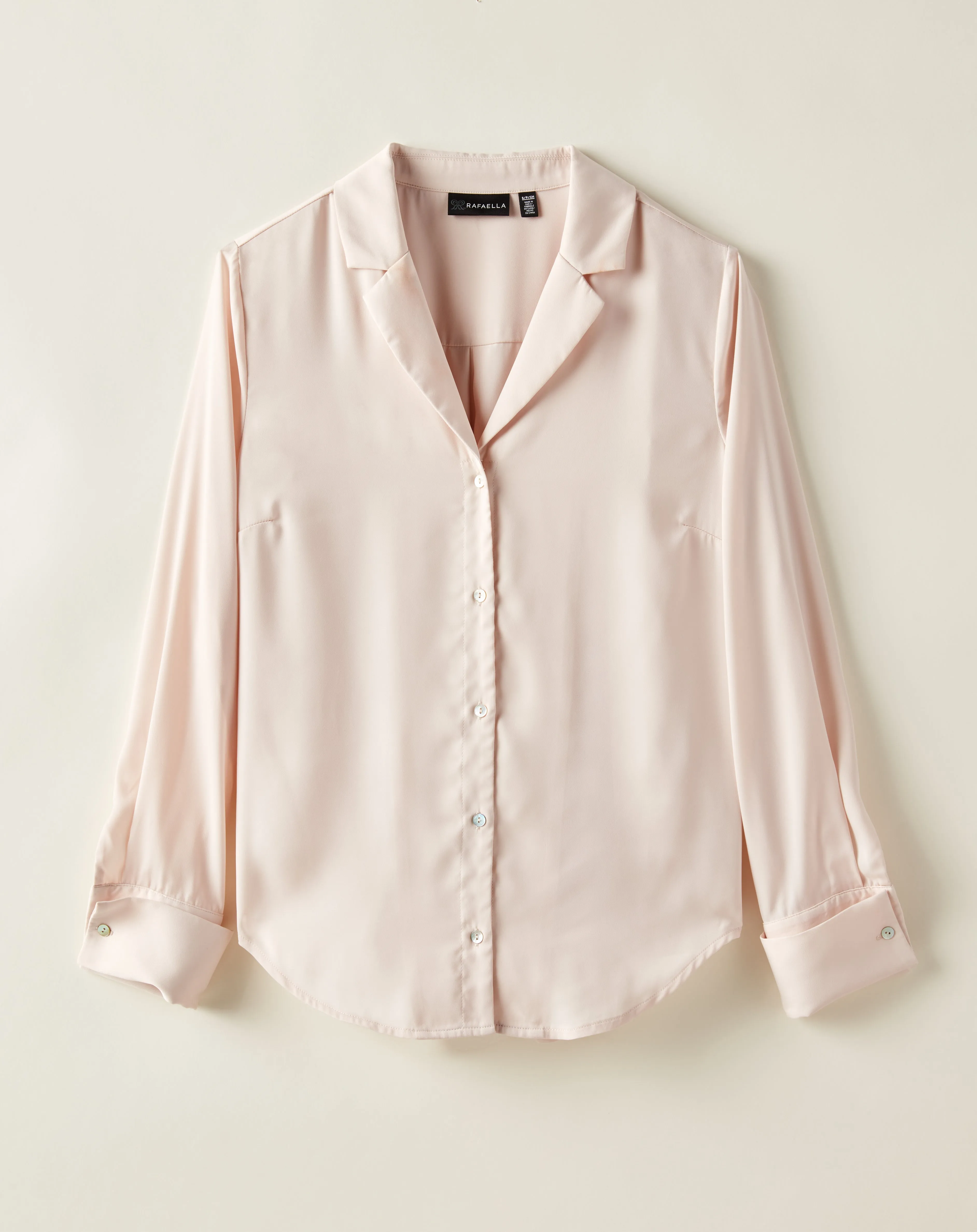 Notch Collar Blouse