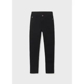 Nukutavake Boys 5 Pocket Slim Fit Basic Pant _Black 582-12