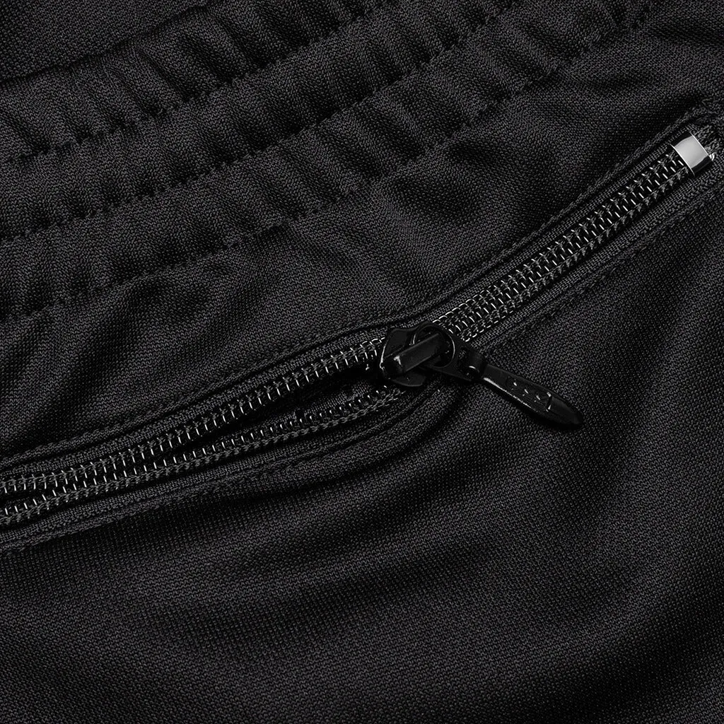 Poly Smooth Narrow Track Pant - Black