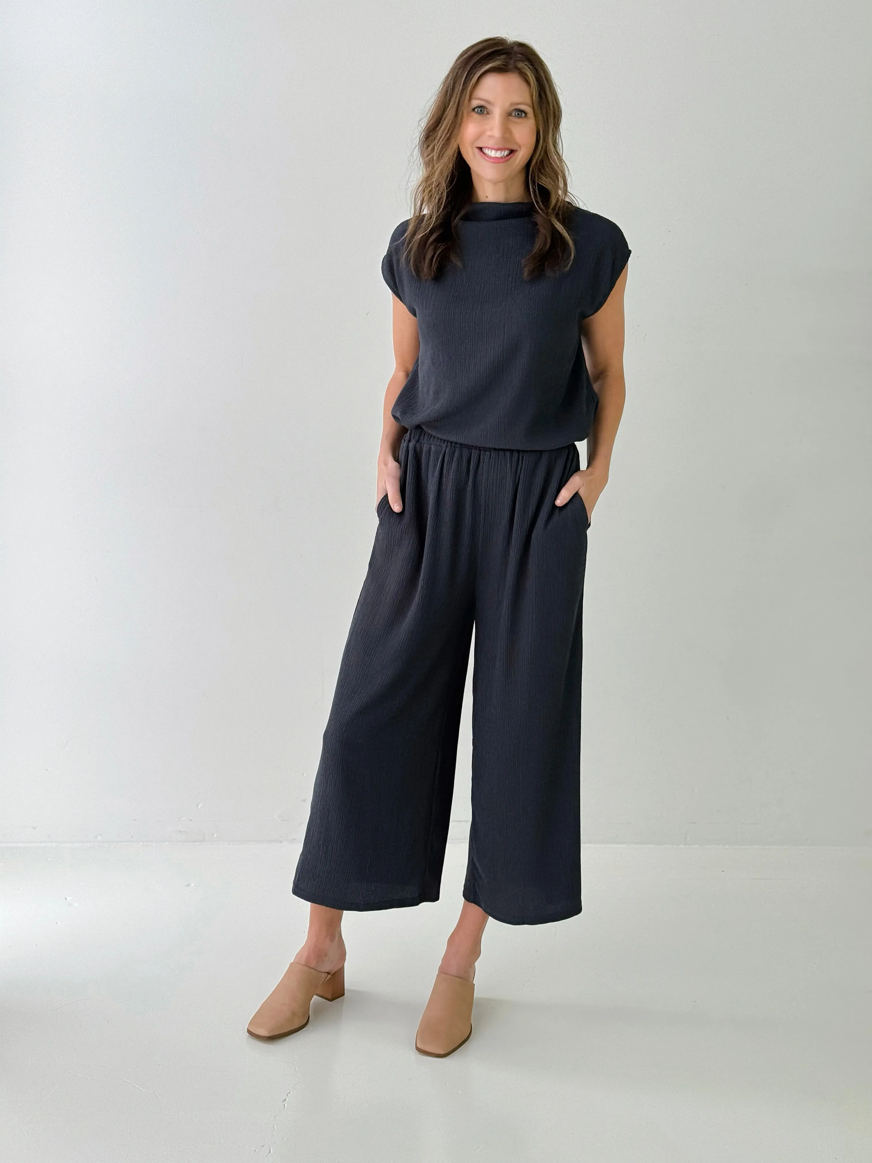 (Restock!) Zuri Pants in Charcoal