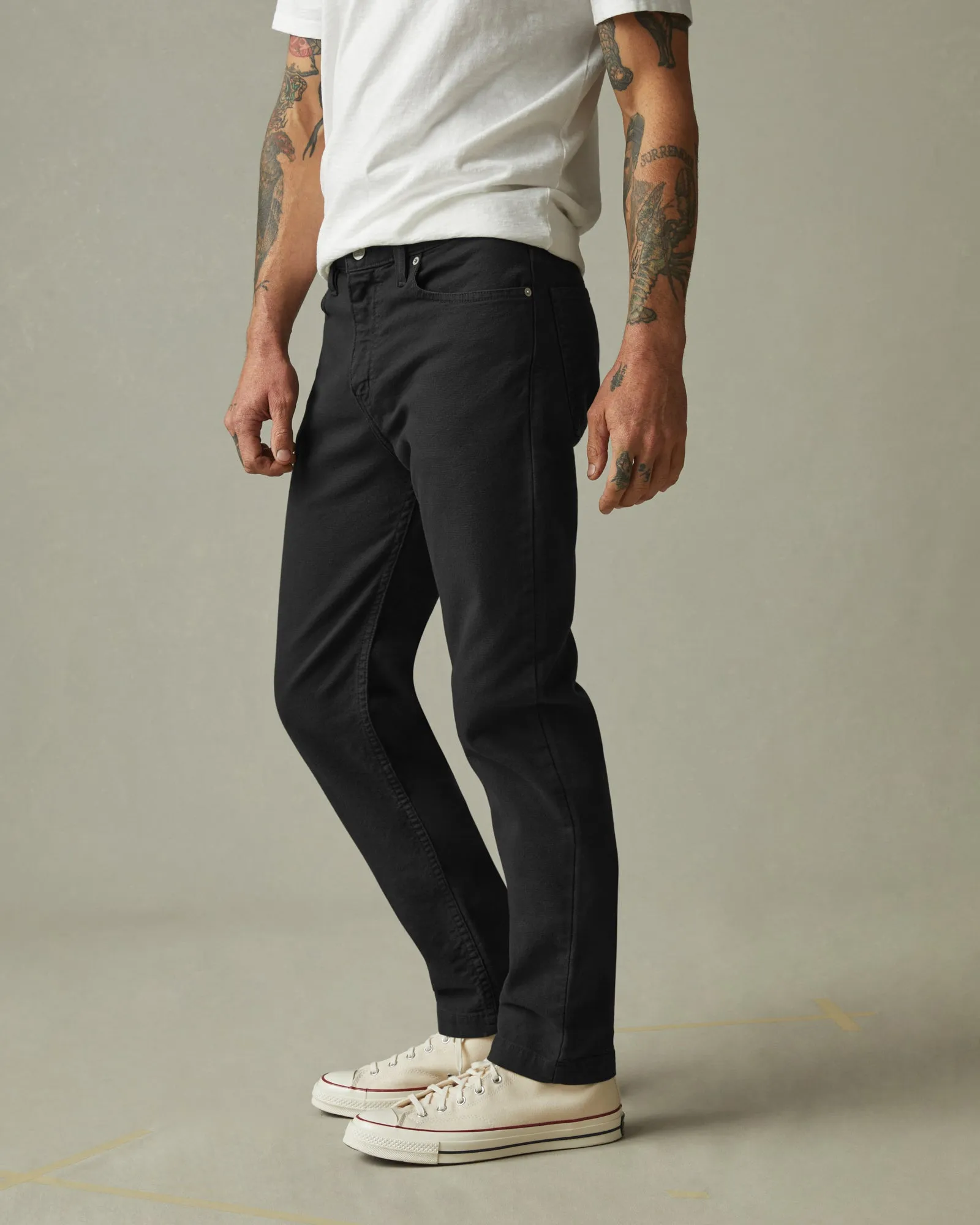 Roughneck Pant Slim - Super Black