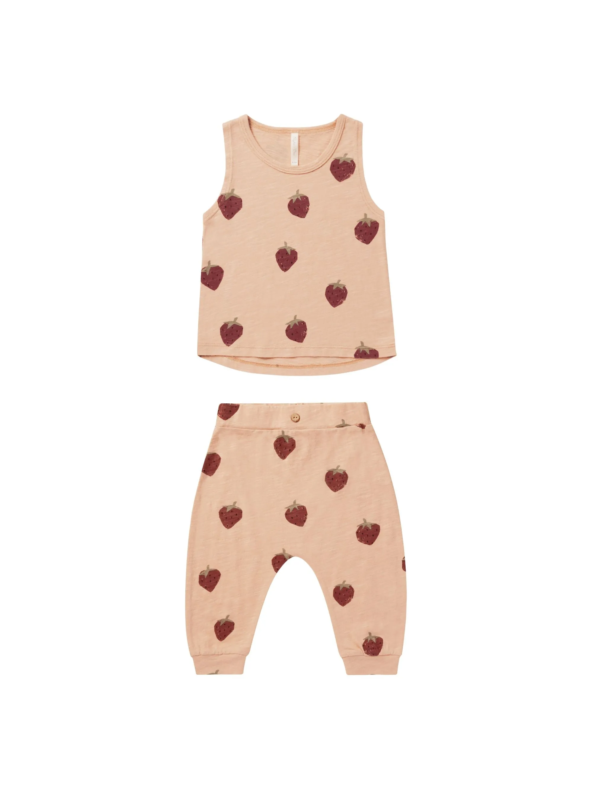 Rylee & Cru - Strawberries Tank   Slouch Pant Set