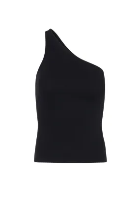 Samse Samse Sophie One Shoulder Tank Top - Black