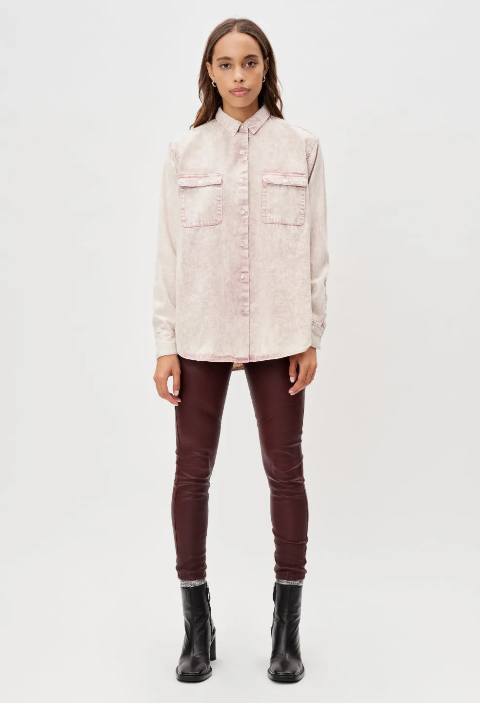 Simon Button Down / Crystal