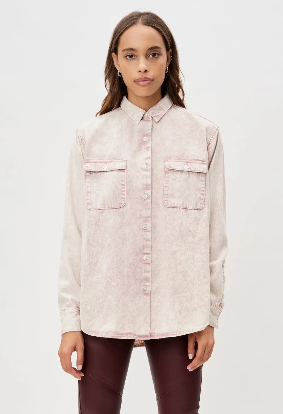 Simon Button Down / Crystal