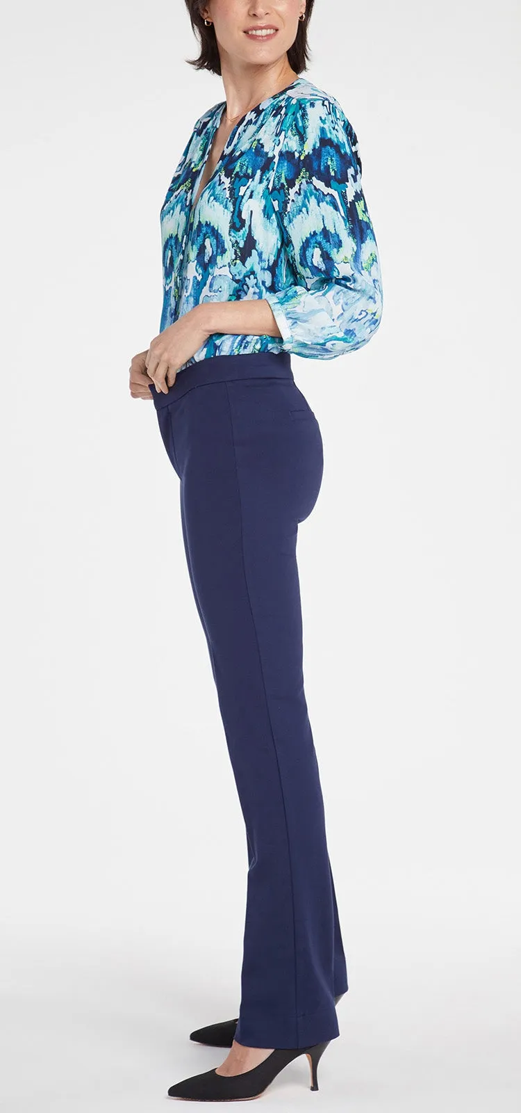 Slim Trouser Donkerblauw (Petite) | Evening Tide