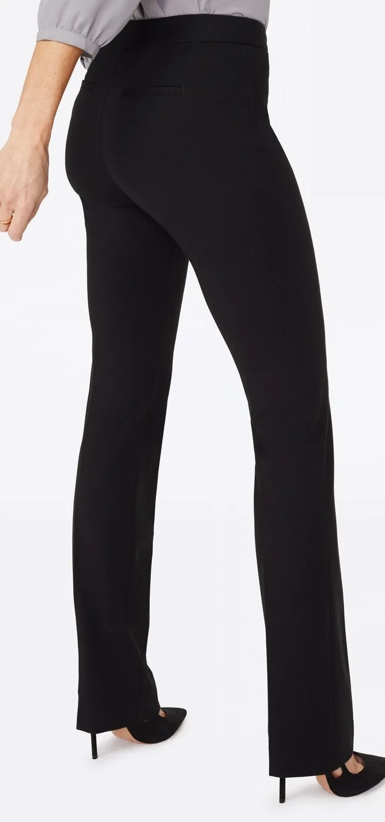 Slim Trouser Zwart (Petite) | Black