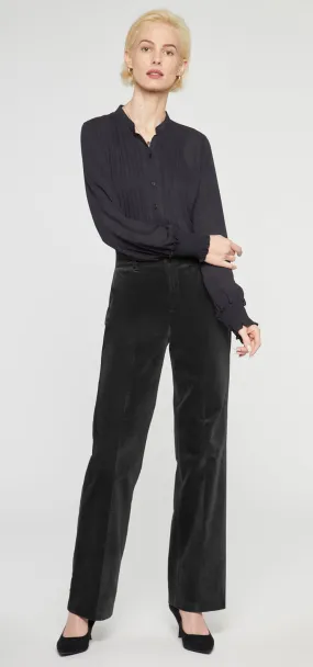 Straight Leg Trouser Zwart | Black