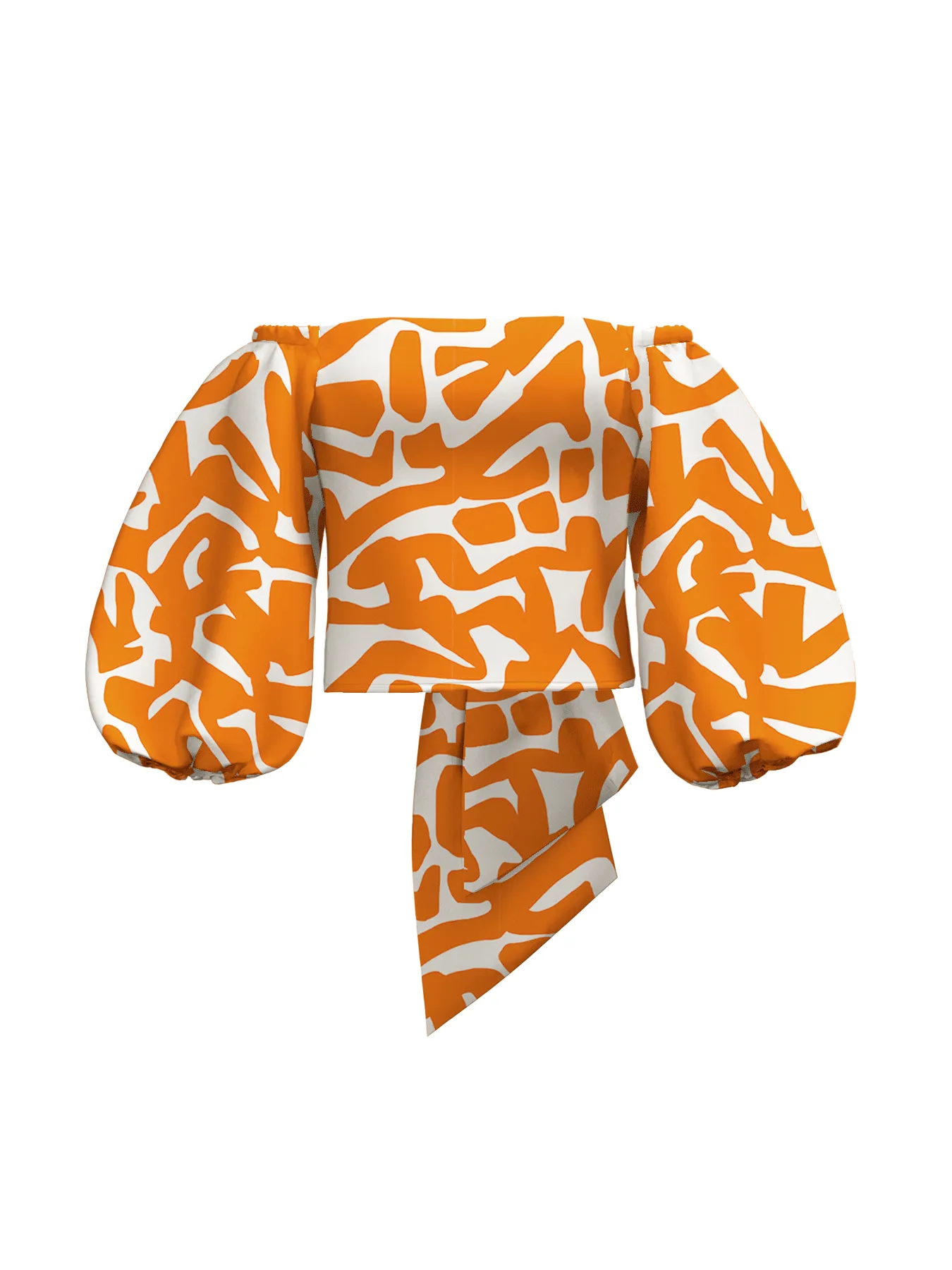 Sustainable Una Top - Tali Orange