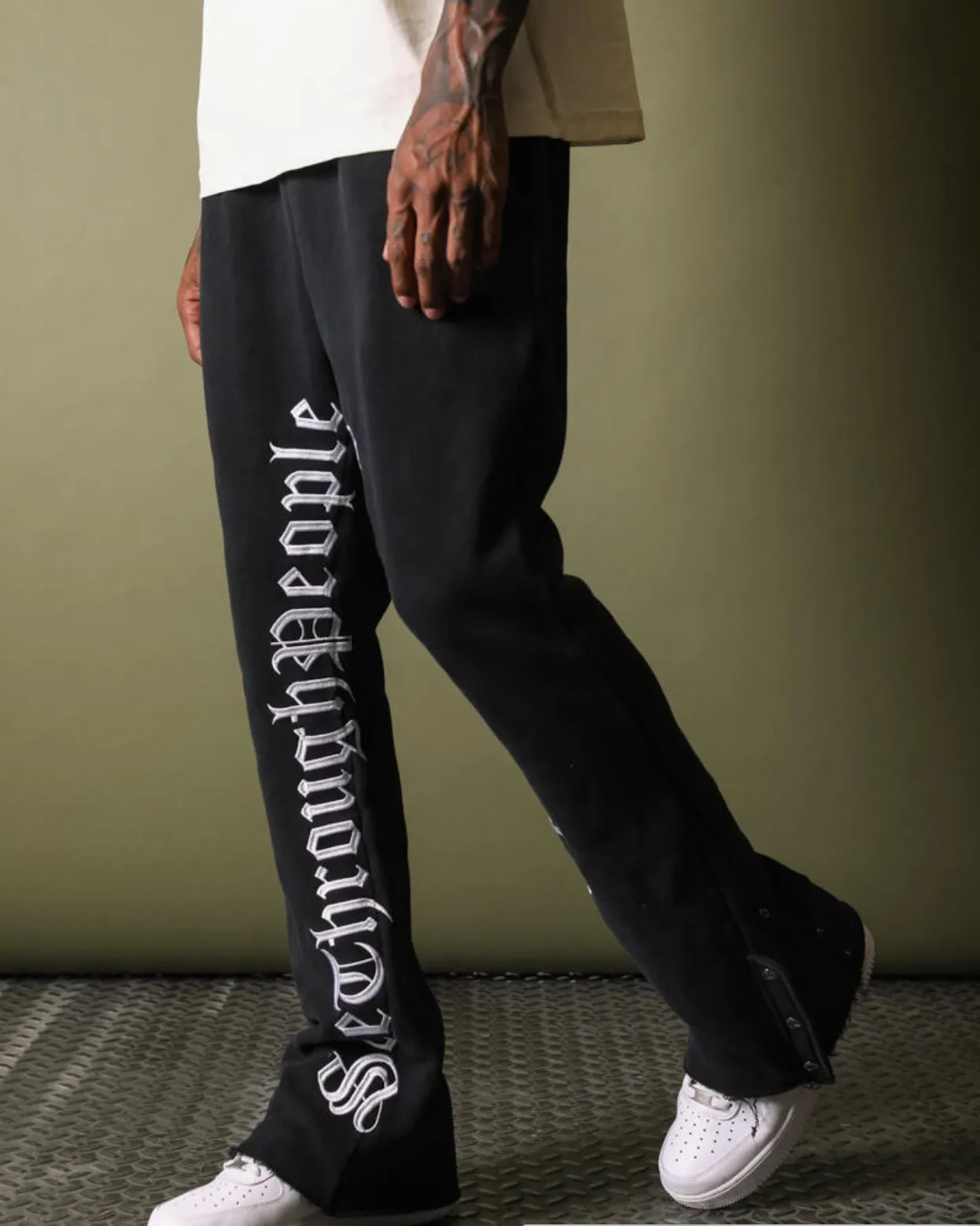 Terance Stacked Joggers