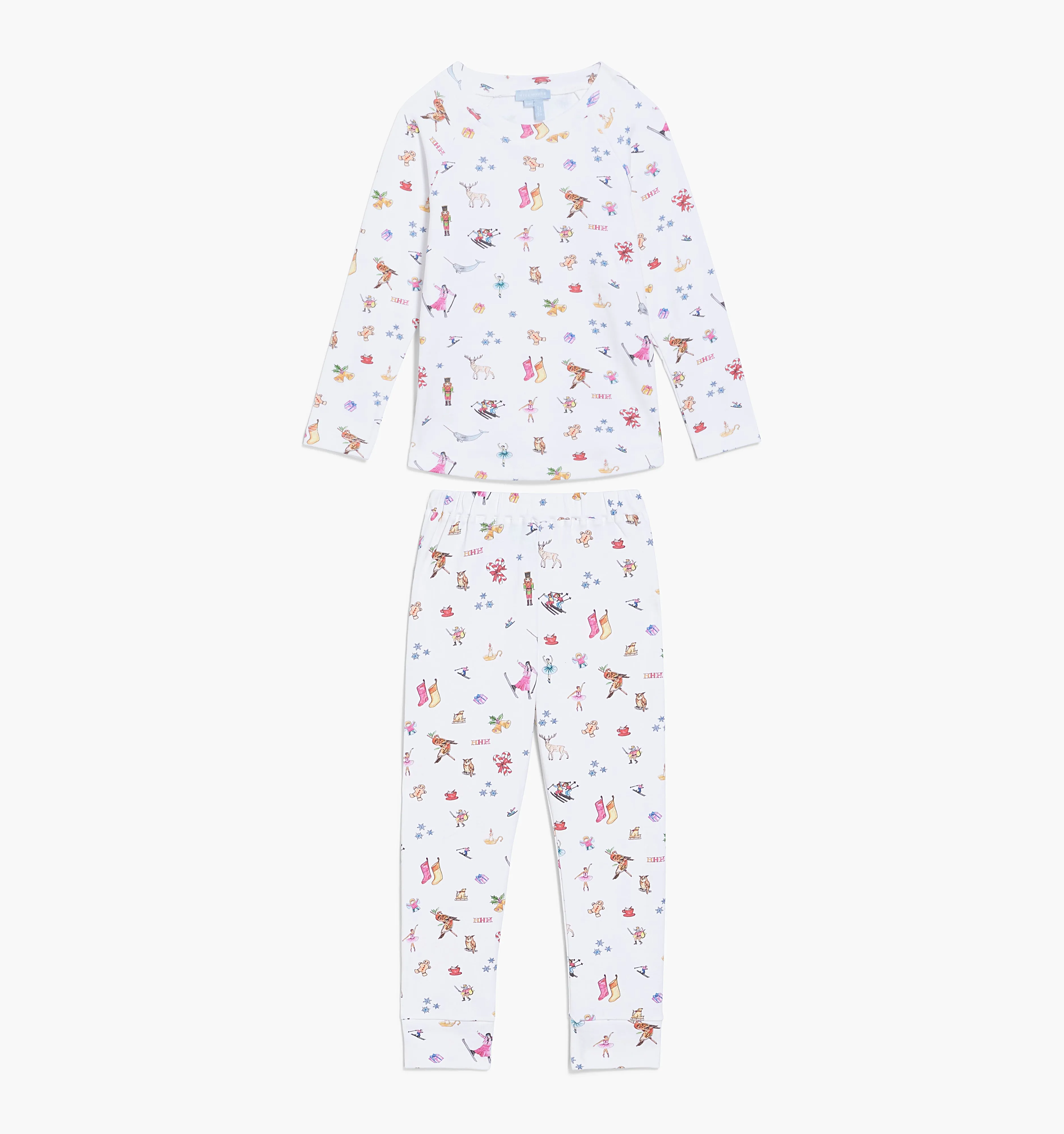 The Baby Holiday Pajama Set - Skier’s Delight