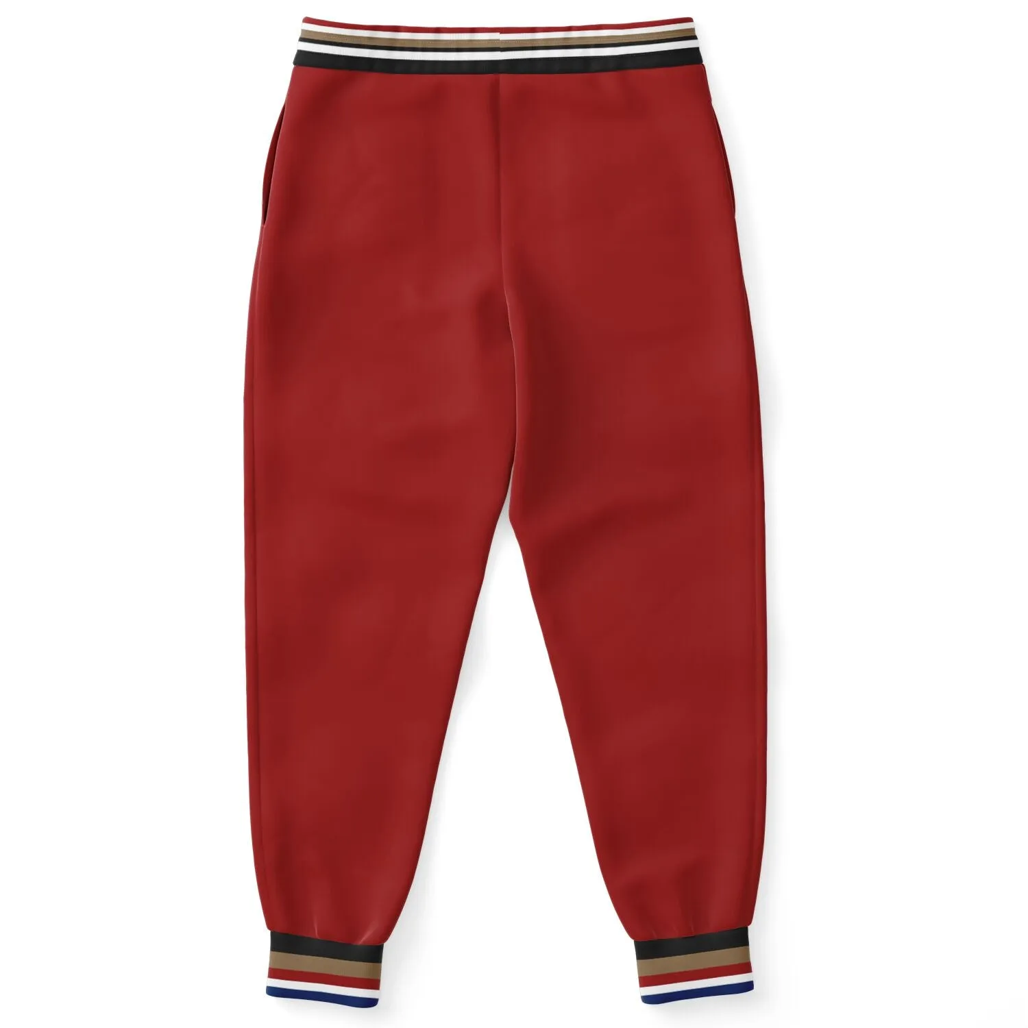 THS Snake Bite Fleece Joggers in Red