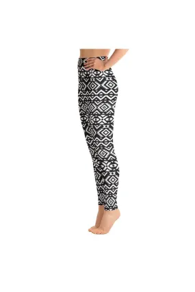 Tribal Tranquility Yoga Leggings