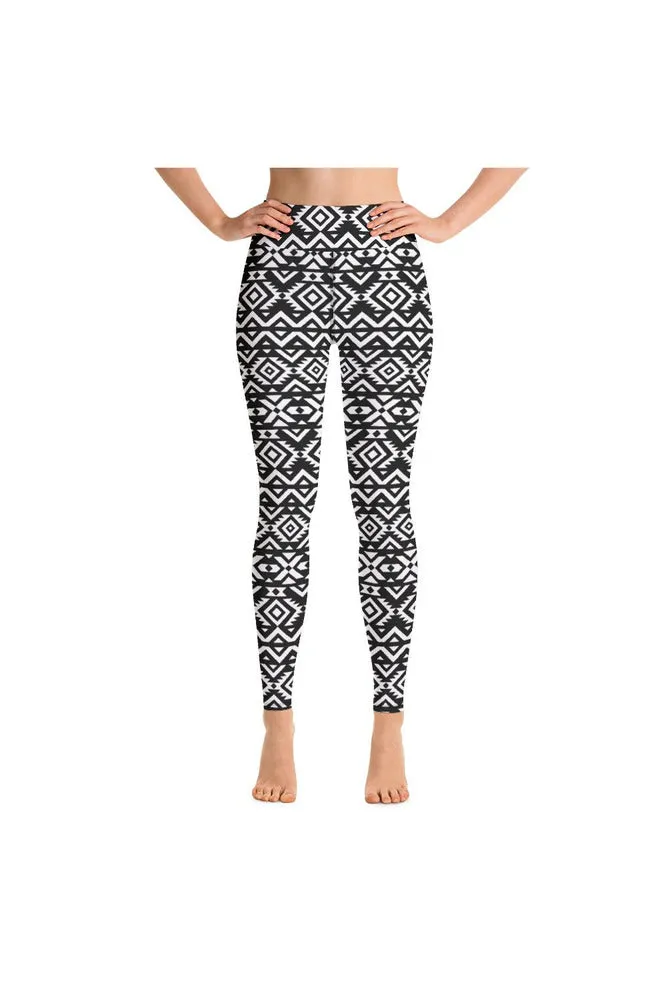 Tribal Tranquility Yoga Leggings