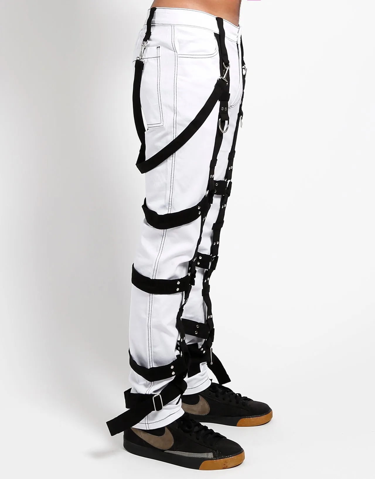 Tripp N.Y.C The White Harness pants