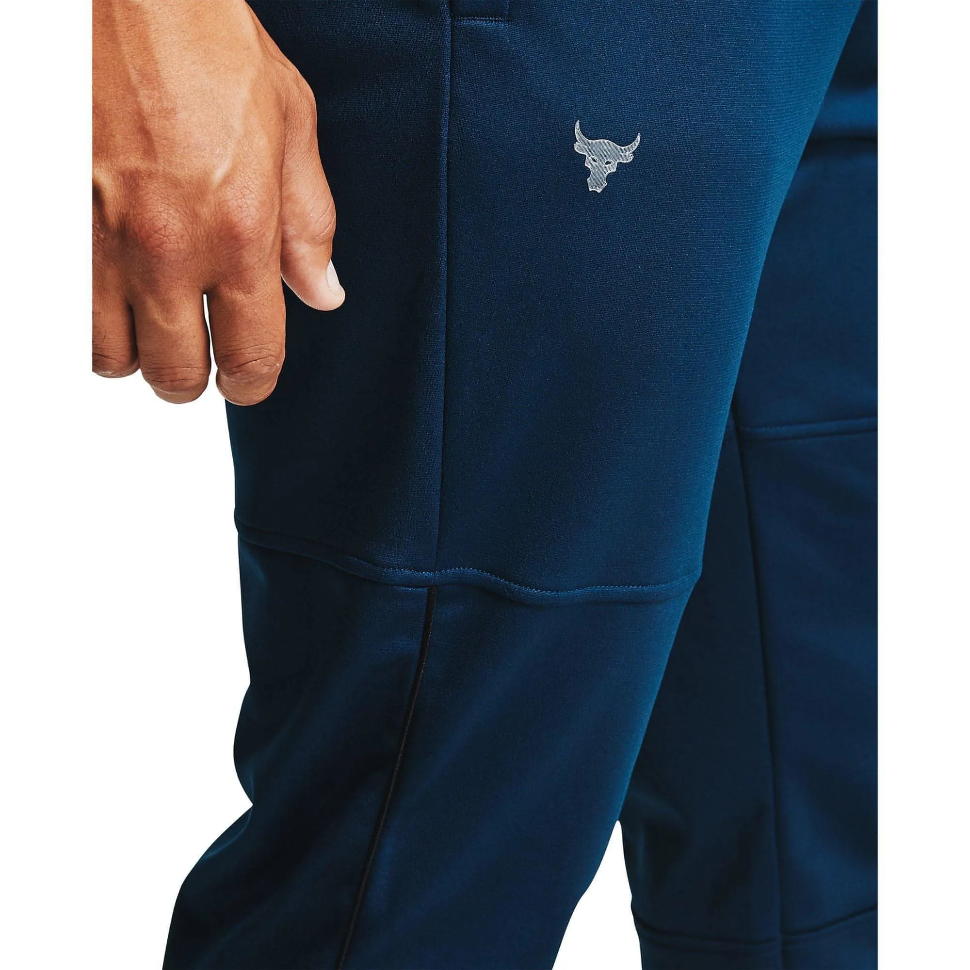 Under Armour Project Rock Knit Mens Training Pants - Blue