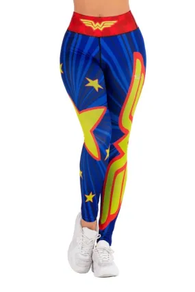 Women's Wonder Woman 'Super Friends' Leggings