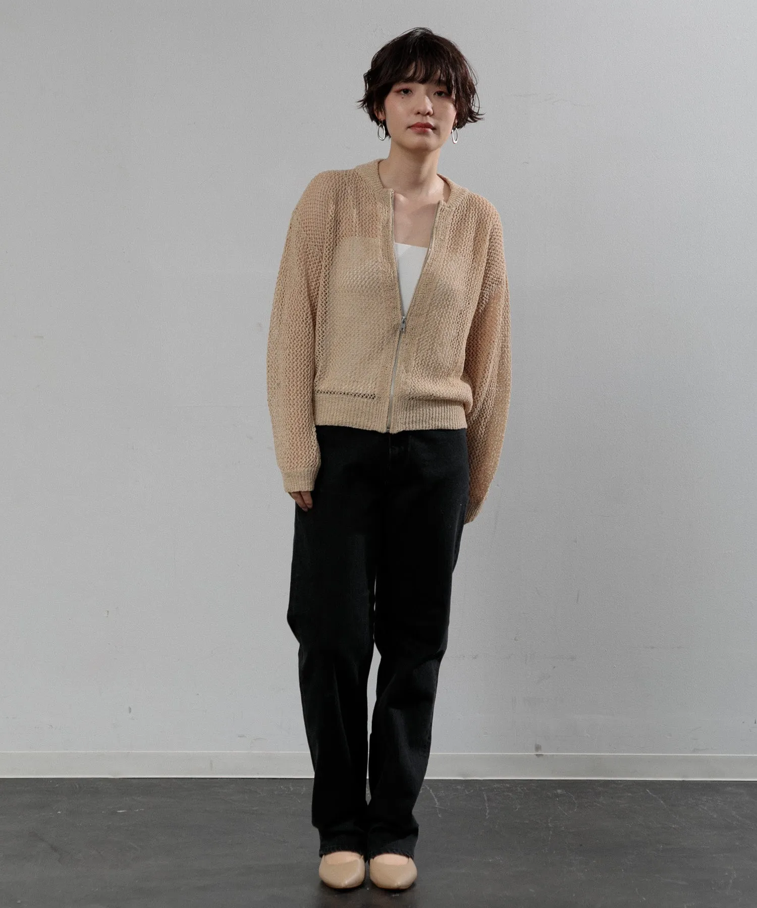 【WOMEN】YANUK ボーイズストレート LEA OBK